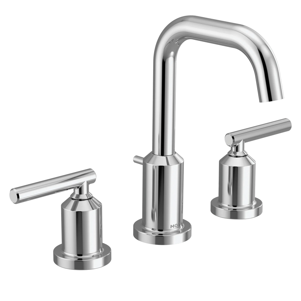 MOEN TV6142 Gibson Two-Handle Widespread Bathroom Sink Faucet - Chrome