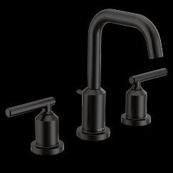 MOEN TV6142BL Gibson Matte black two-handle bathroom faucet, Matte Black