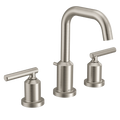 MOEN TV6142BN Gibson Two-Handle Widespread Bathroom Sink Faucet - Brushed Nickel