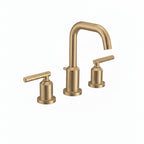 MOEN TV6142BZG Gibson Two-Handle Widespread Bathroom Sink Faucet - Bronzed Gold