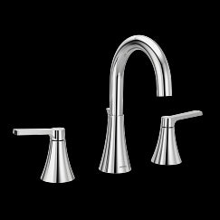 MOEN TV64433 Jase Chrome two-handle bathroom faucet