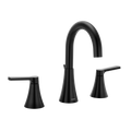MOEN TV64433BL Jase Two-Handle Widespread Bathroom Sink Faucet - Matte Black