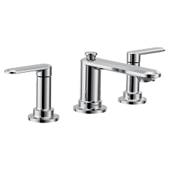 MOEN TV6507 Greenfield Two-Handle Widespread Bathroom Sink Faucet - Chrome