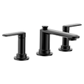 MOEN TV6507BL Greenfield Two-Handle Widespread Bathroom Sink Faucet - Matte Black