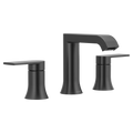 MOEN TV6708BL Genta Lx Two-Handle Widespread Bathroom Sink Faucet - Matte Black