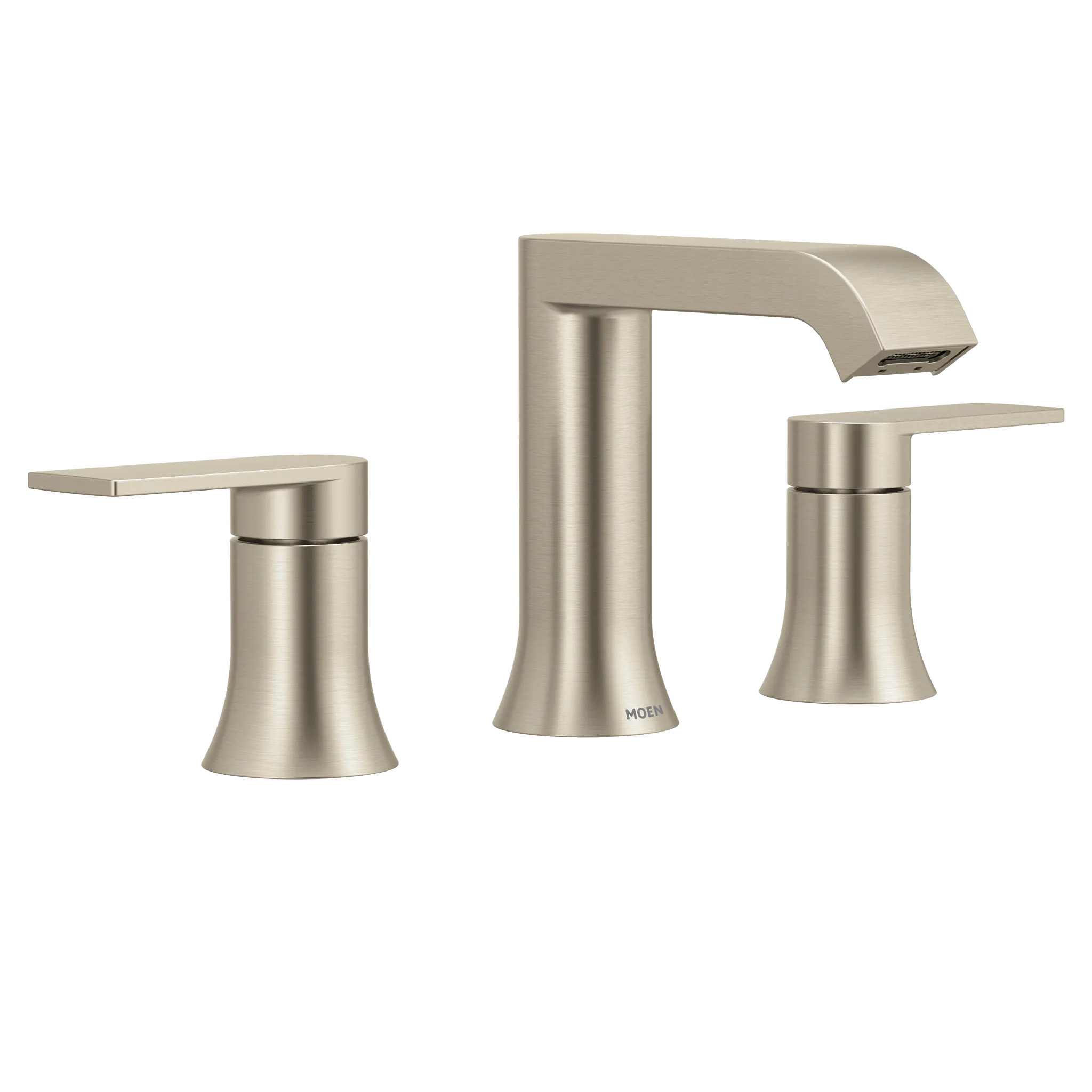 MOEN TV6708BN Genta Lx Two-Handle Widespread Bathroom Sink Faucet - Brushed Nickel