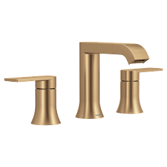 MOEN TV6708BZG Genta LX Bronzed Gold Two-Handle Bathroom Faucet - Bronzed Gold