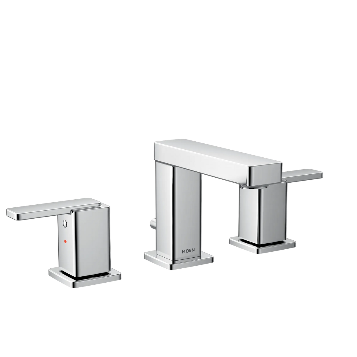MOEN TV6820 Iver Two-Handle High Arc Bathroom Faucet - Chrome