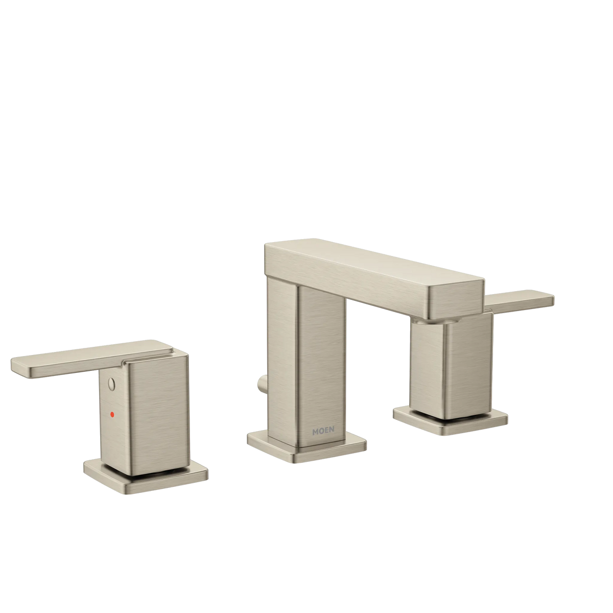 MOEN TV6820BN Iver Two-Handle High Arc Bathroom Faucet - Brushed Nickel