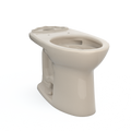 TOTO C776CEFG#03 Drake Elongated Universal Height Tornado Flush Toilet Bowl With Cefiontect - Bone