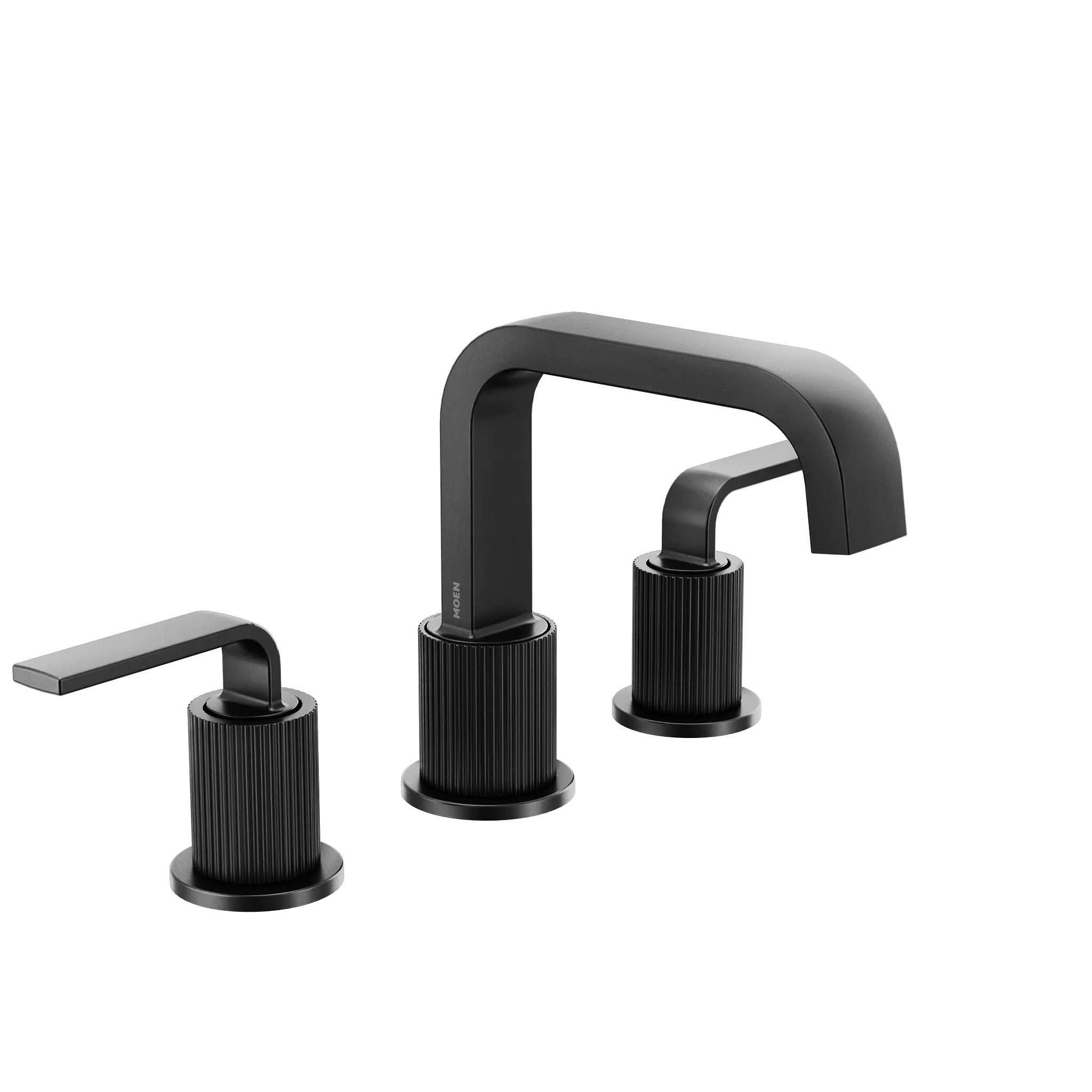 MOEN TVS5758BL Cambium Two-Handle High Arc Bathroom Faucet - Matte Black