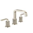 MOEN TVS5758NLBN Cambium Two-Handle High Arc Bathroom Faucet - Polished Nickel/Brushed Nickel