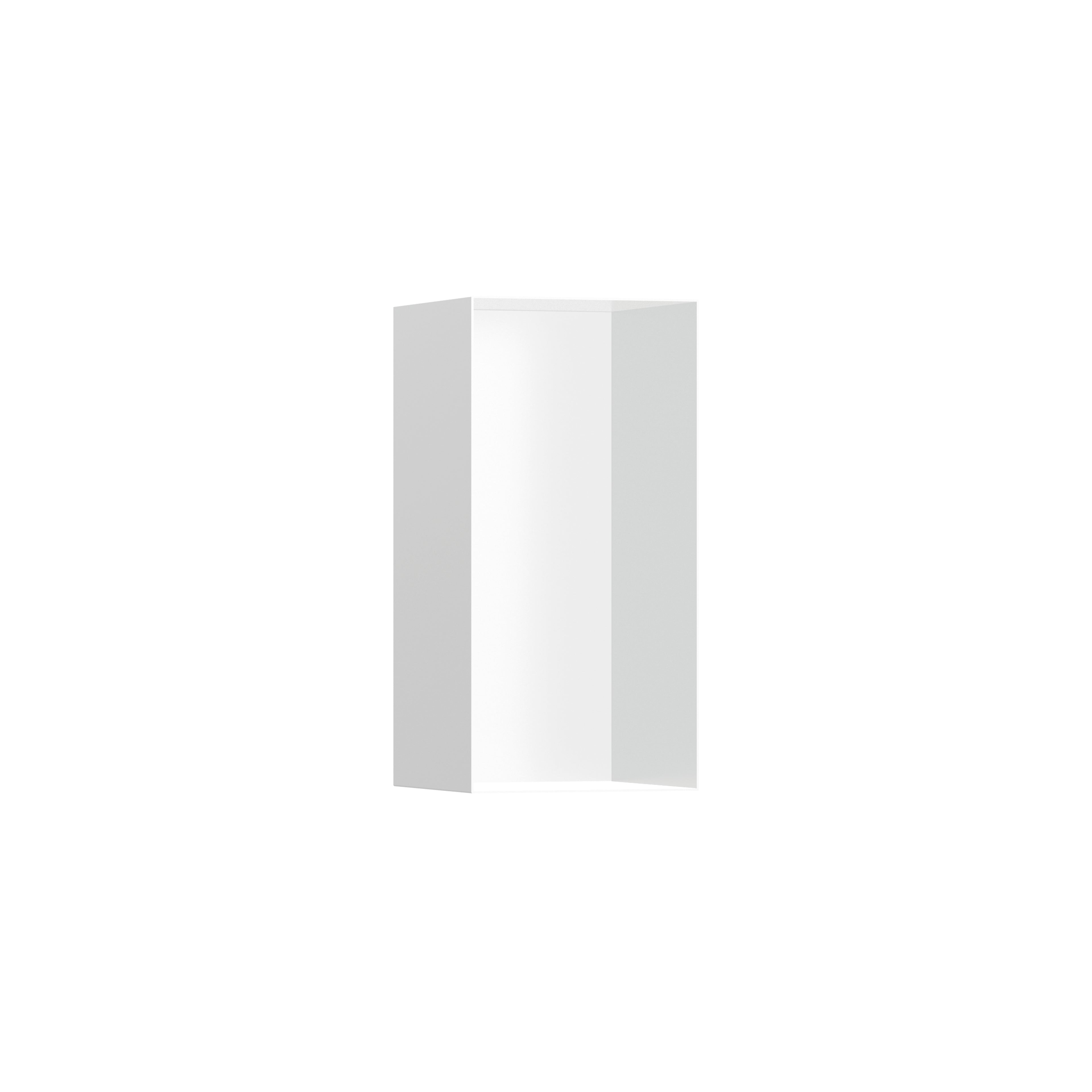 HANSGROHE 56076700 XtraStoris Minimalistic Wall Niche with Open Frame 12"x 6"x 5.5" - Matte White