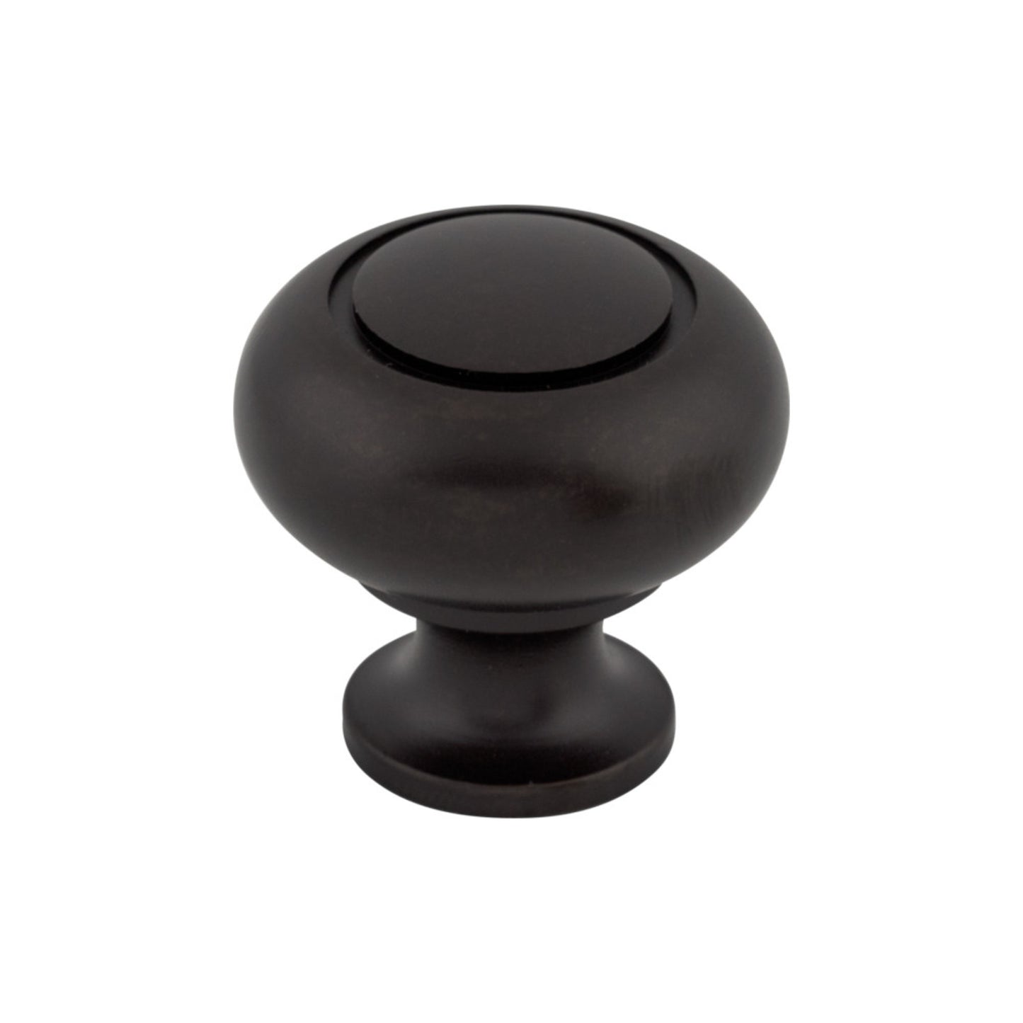 TOP KNOBS M599 Ring 1 1/4" Diameter Round Knob - Patina Black