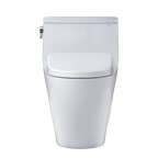 TOTO MW6424726CEFGA#01 Washlet+ Nexus One-Piece Elongated 1.28 Gpf Toilet With Auto Flush S7 Contemporary Bidet Seat - Cotton White