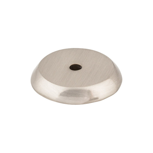 TOP KNOBS M2026 Aspen II Round Knob Backplate - Brushed Satin Nickel