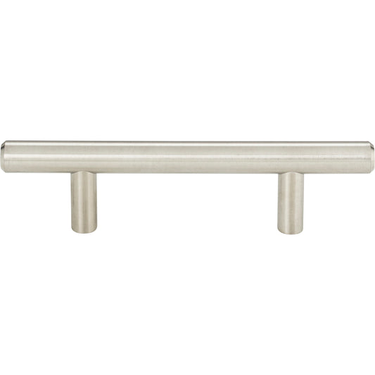 ATLAS A837-ss Skinny Linea 3" Center to Center Bar Pull , Stainless Steel