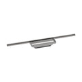 HANSGROHE 56219001 RainDrain Minimalistic Complete Set 2", 27 5/8" Trim and Installation Set - Brushed Stainless Steel