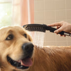 HANSGROHE 04973670 Dog Shower Dog Shower + Quick Connect, 3-Spray, 1.75 GPM, - Black