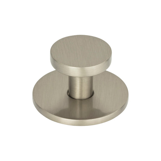 ATLAS A600-BRN Dot 1-1/4" Diameter Round Knob - Brushed Nickel