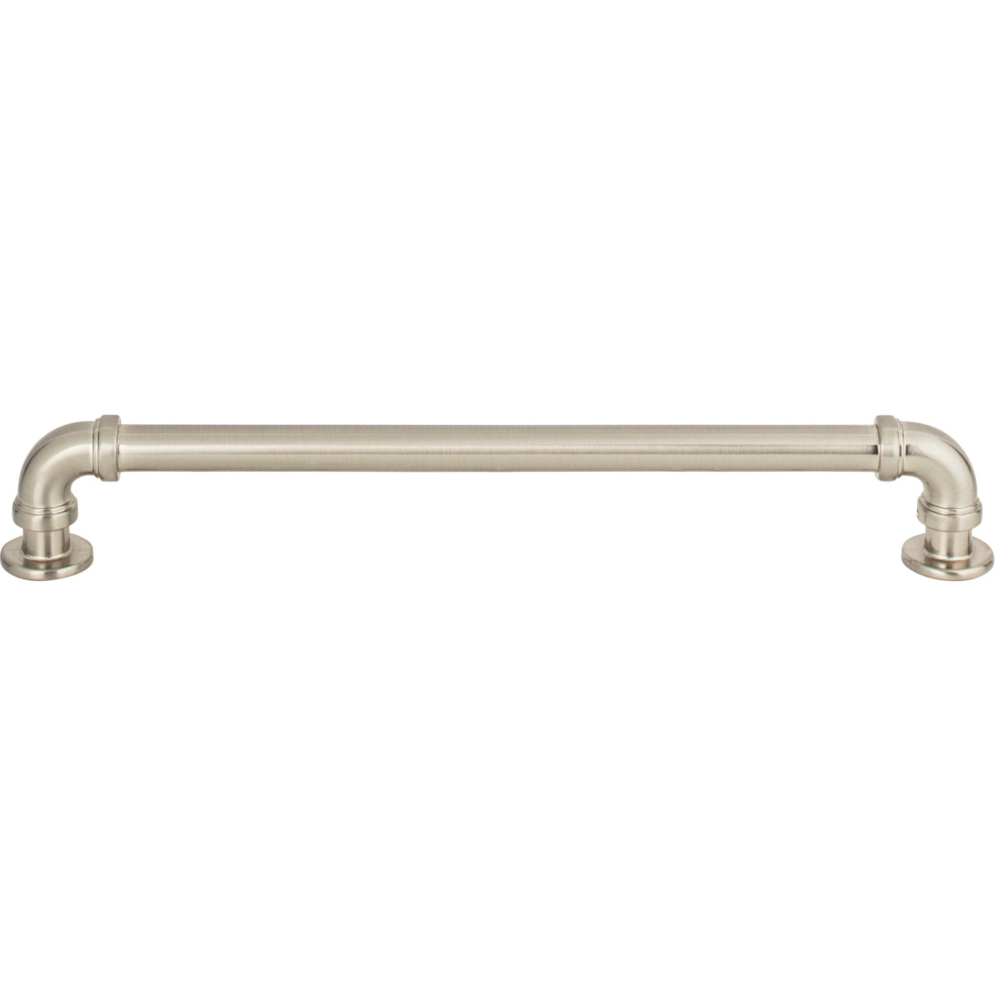 ATLAS 369-BRN Steam Punk 7 9/16" Center to Center Bar Pull , Brushed Nickel