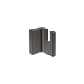 AXOR 42611340 Universal Rectangular Towel Hook - Brushed Black Chrome
