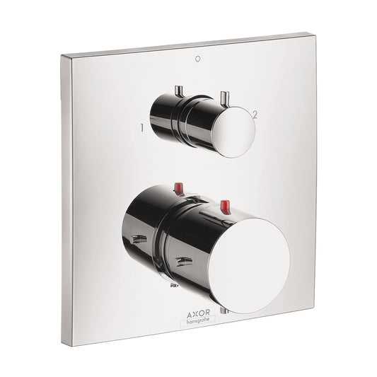 AXOR 10726001 Starck X Thermostatic Trim with Volume Control and Diverter - Chrome