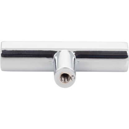 JEFFREY ALEXANDER 845TL-PC Dominique 2-1/4" Length Bar Knob - Polished Chrome
