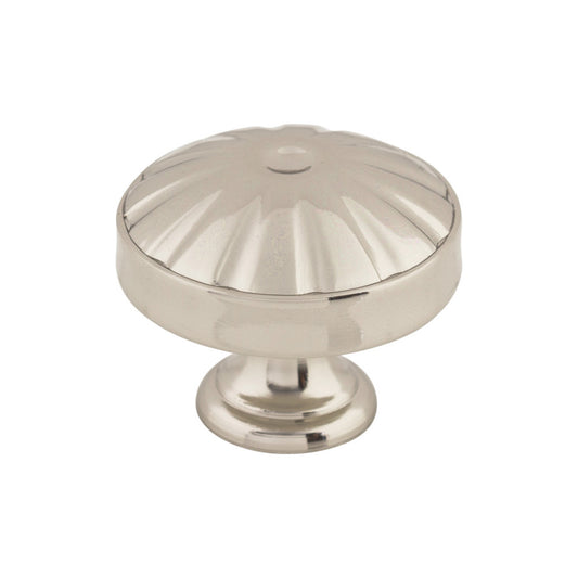 TOP KNOBS M1611 Hudson 1 1/4" Diameter Round Knob - Polished Nickel