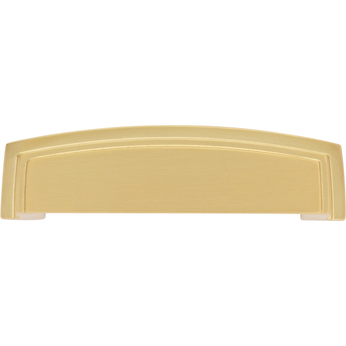 JEFFREY ALEXANDER 141-96BG Renzo 96 mm Center-to-Center Cup/Bin Pull - Brushed Gold