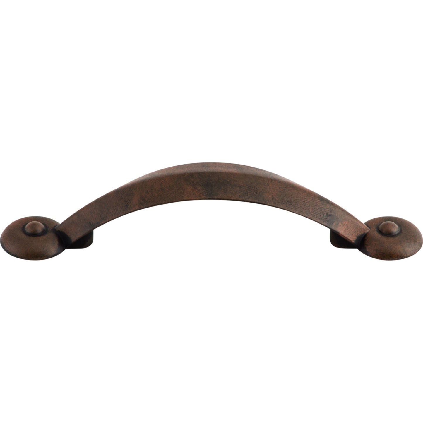 TOP KNOBS M1729 Angle 3" Center to Center Bar Pull - Patina Rouge