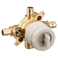 MOEN U140CXS M-Core 4 Port 1/2" Cold Exp Pex with Cc/Ips Tub Connection Includes Stops