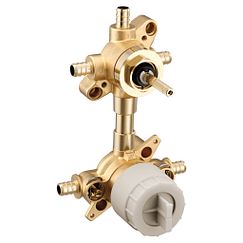 MOEN U232XS M-Core Transfer 1/2" Crimp Ring Pex Connection Includes Pressure Balancing Stops Volume Control