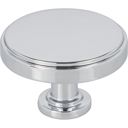 JEFFREY ALEXANDER 171L-PC Richard 1-3/4" Diameter Round Knob - Polished Chrome