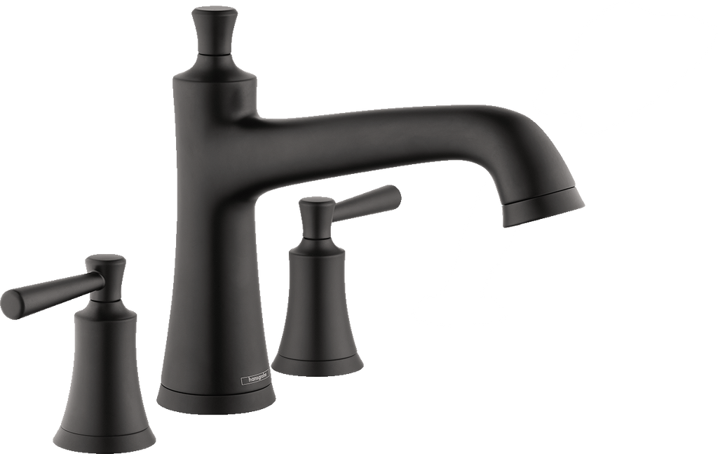 HANSGROHE 04776670 Joleena 3-Hole Roman Tub Set Trim - Matte Black