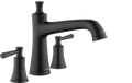 HANSGROHE 04776670 Joleena 3-Hole Roman Tub Set Trim - Matte Black