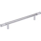 TOP KNOBS TK3234PC Burnham 6 5/16" Center to Center Bar Pull - Polished Chrome