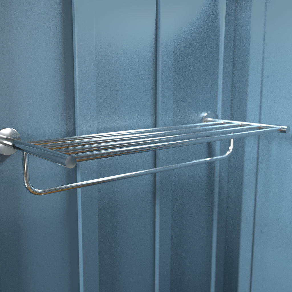 HANSGROHE 41720000 Logis Universal Towel Rack with Towel Bar - Chrome