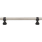 TOP KNOBS M2731 Bit 6 5/16" Center to Center Bar Pull - Pewter Antique and Flat Black