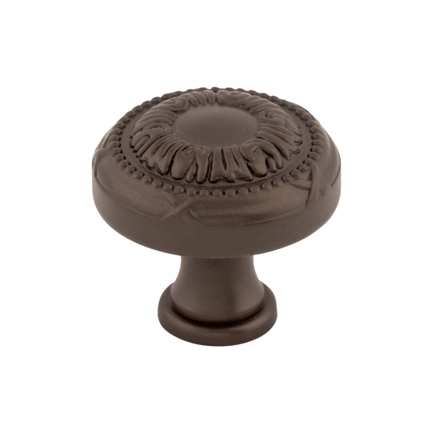 TOP KNOBS M961 Ribbon 1 1/4" Diameter Round Knob - Oil Rubbed Bronze