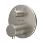 TOTO TBV01407U#BN Round Thermostatic Mixing Valve with Volume Control Shower Trim , Brushed Nickel