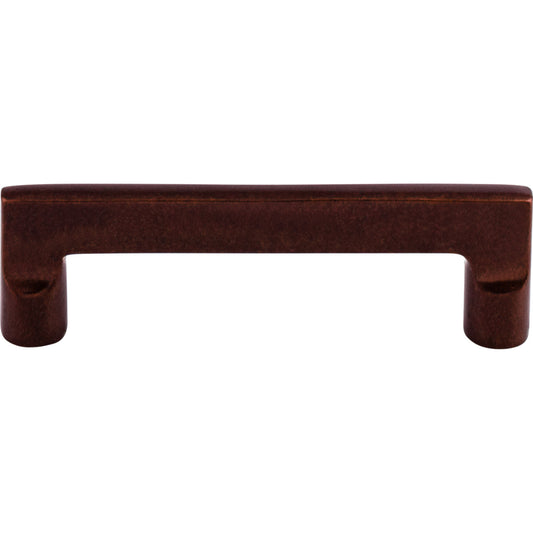 TOP KNOBS M1363 Aspen Flat Sided 4" Center to Center Bar Pull - Mahogany Bronze