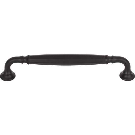 TOP KNOBS TK1053BLK Barrow 6 5/16" Center to Center Bar Pull - Flat Black