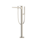 TOTO TBG07306U#BN Ge Single-Handle Free Standing Tub Filler With Handshower - Brushed Nickel