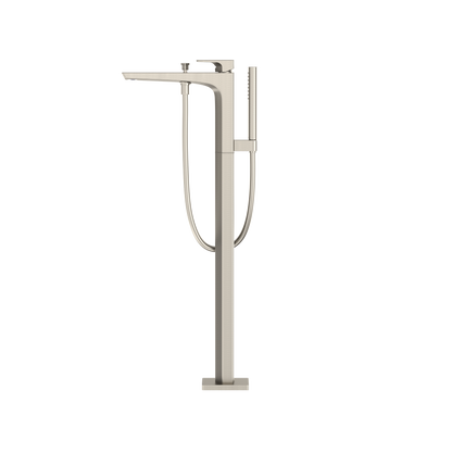 TOTO TBG07306U#BN Ge Single-Handle Free Standing Tub Filler With Handshower - Brushed Nickel