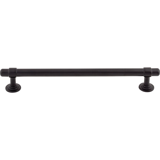 TOP KNOBS TK3004BLK Ellis 7 9/16" Center to Center Bar Pull , Flat Black