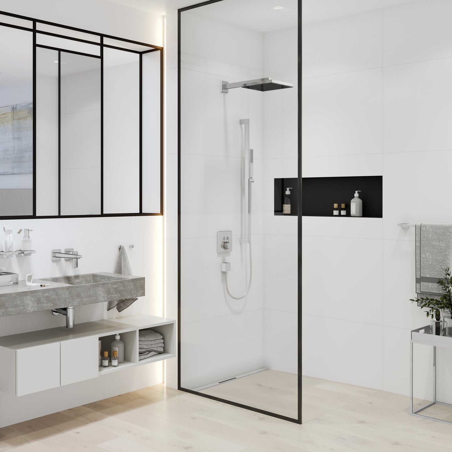 HANSGROHE 24337001 Pulsify E Showerarm E,15" - Chrome