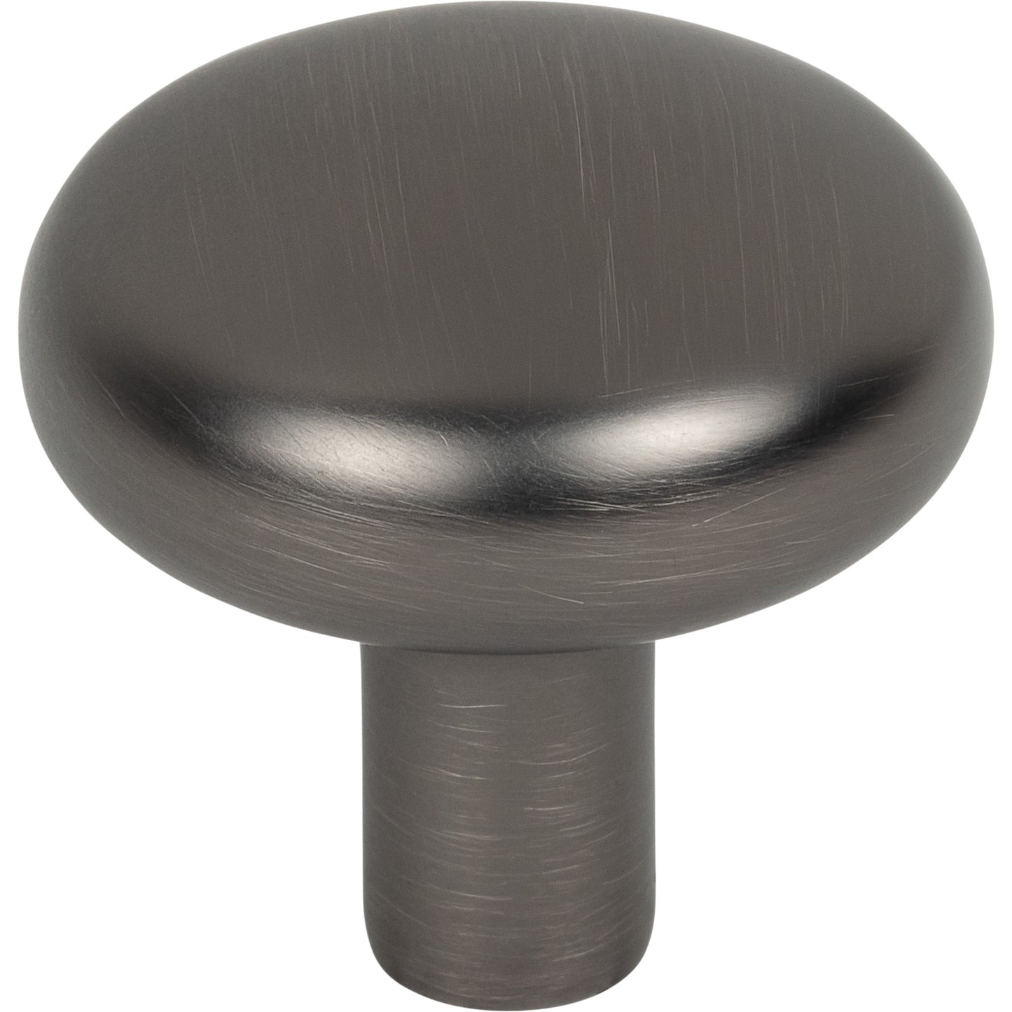 JEFFREY ALEXANDER 329BNBDL Loxley 1-1/4" Diameter Mushroom Knob - Brushed Pewter