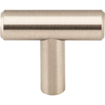 ELEMENTS 40SN Naples 1-9/16" Length Bar Knob - Satin Nickel