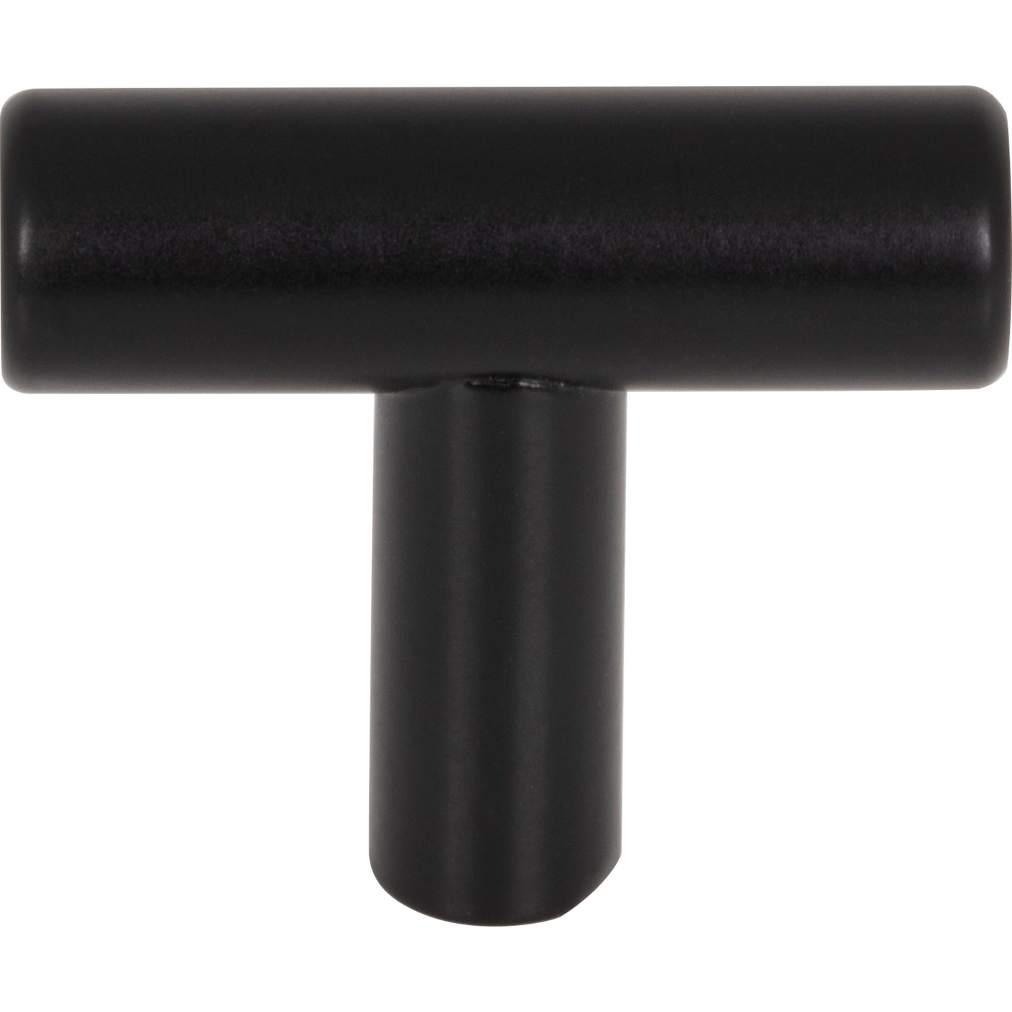 ELEMENTS 39SSMB Naples 1-9/16" Length Bar Knob - Matte Black Stainless Steel